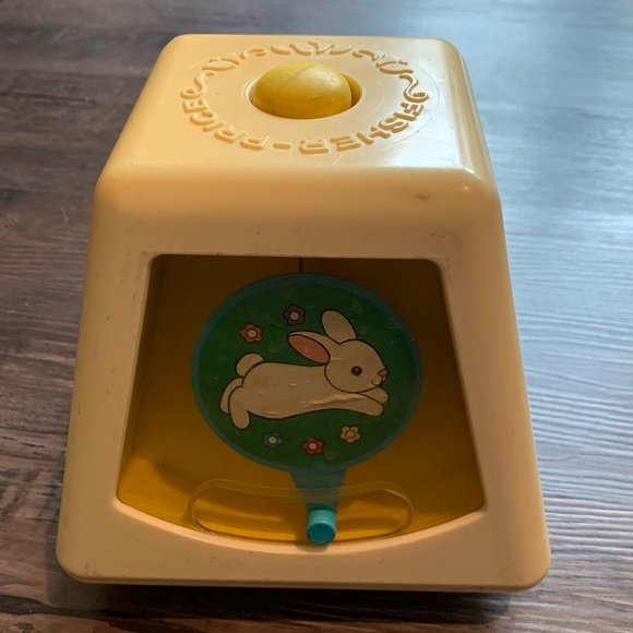 Fisher Price Quaker Oats Turn and Learn #156 Vintage Busy Box Infant Toy 1978 - Picture 3 of 9